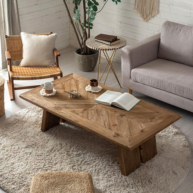 東谷 リビング テーブル センター ロー コンパクト おしゃれ 在宅