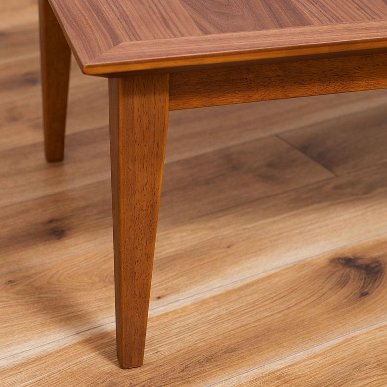 東谷 こたつ テーブル 約 幅 100cm ウッド 天然 木 目 長方形 本体