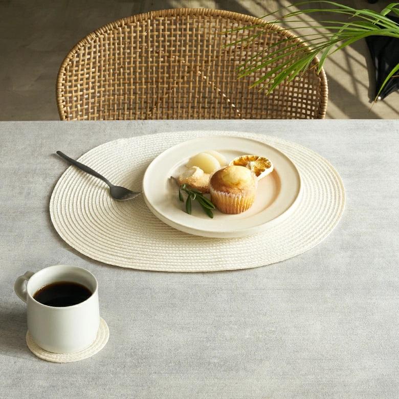 ELEMENTS ランチョンマット おしゃれ ランチマット 水洗い モダン