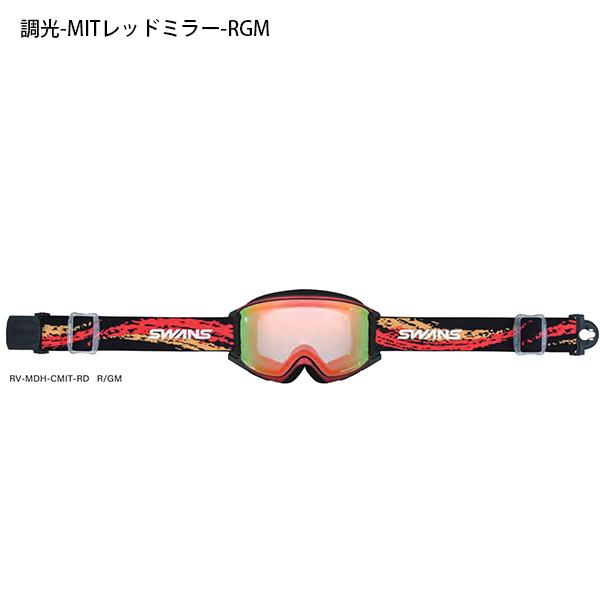 SWANS（スワンズ） ラスト1点 レッド 送料無料 スノーゴーグル ROVO