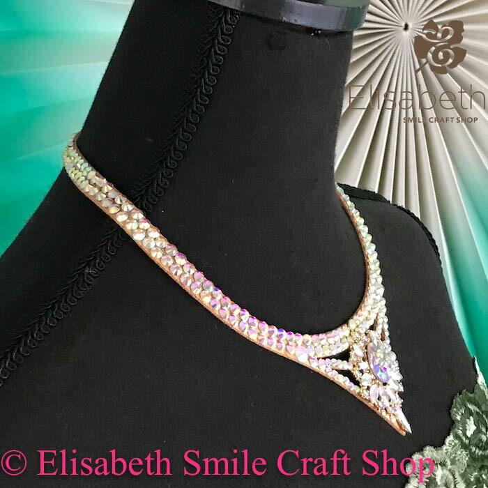 社交ダンス ネックレス ダンス衣装アクセサリー ゴージャス 豪華