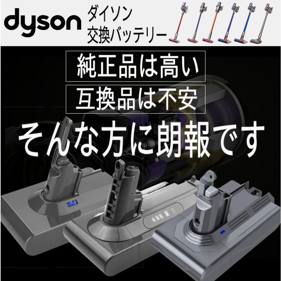 ダイソン 掃除機 バッテリー V10 互換 コードレス PSE認証済み 1年保証