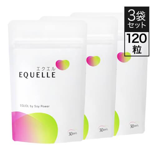 エクエル パウチ 大塚製薬 120粒×3袋 エクオール : エクセレント
