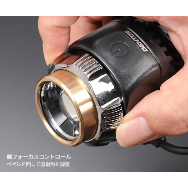 Gシリーズ ジェントス ハイブリッド式LEDヘッドライト 300RG (GH-300RG