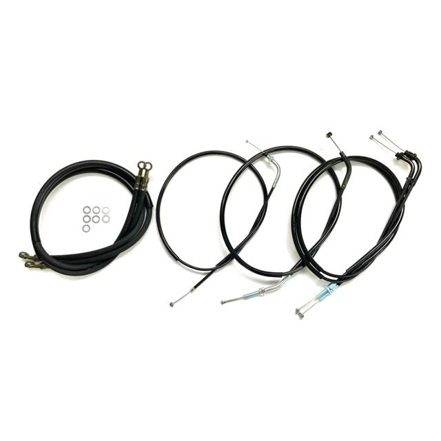 CB400SF −98y NC31 スーパーフォア アップハンワイヤーセット Akit 長