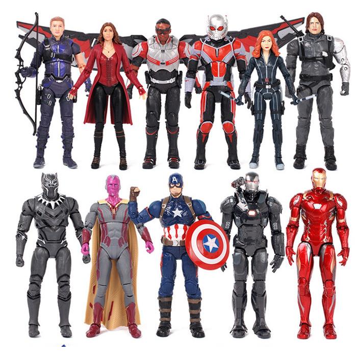 アイアンマン MK46 可動フィギュア 【アベンジャーズ】高さ約18cm