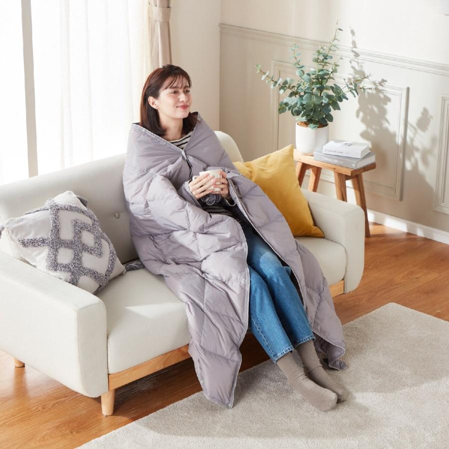 新品未使用】モスコビーリッチダウン 軽い 薄い コンパクト 持ち運べる