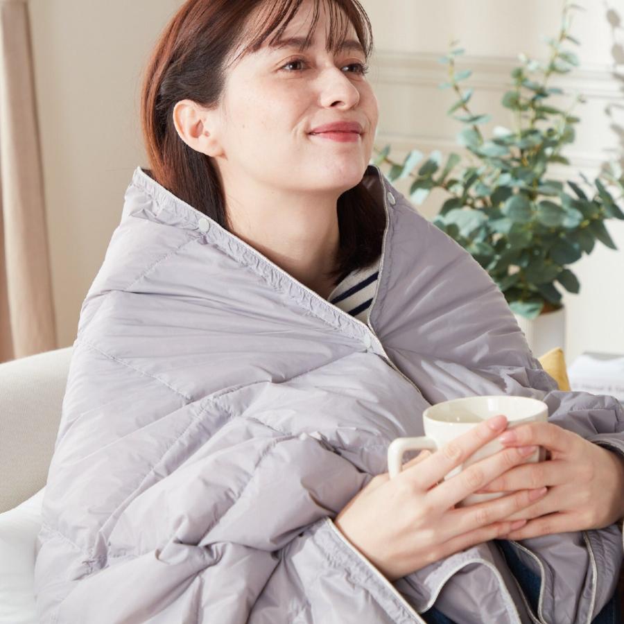 新品未使用】モスコビーリッチダウン 軽い 薄い コンパクト 持ち運べる