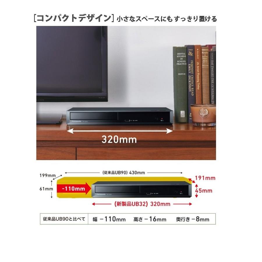 Panasonic（パナソニック） Panasonic DP-UB32-K ブルーレイディスク