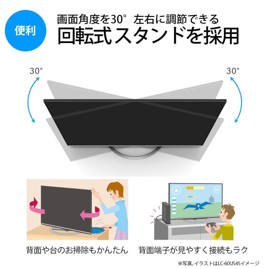 AQUOS シャープ SHARP LC-50US40 50V型 地上・BS・110度CSデジタル