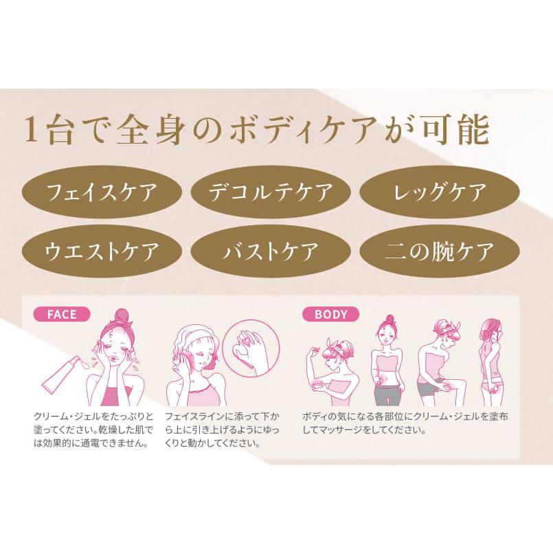 ハーティーインフィニティ 全身美容機器 イオン導入 RF(ラジオ波) EMS