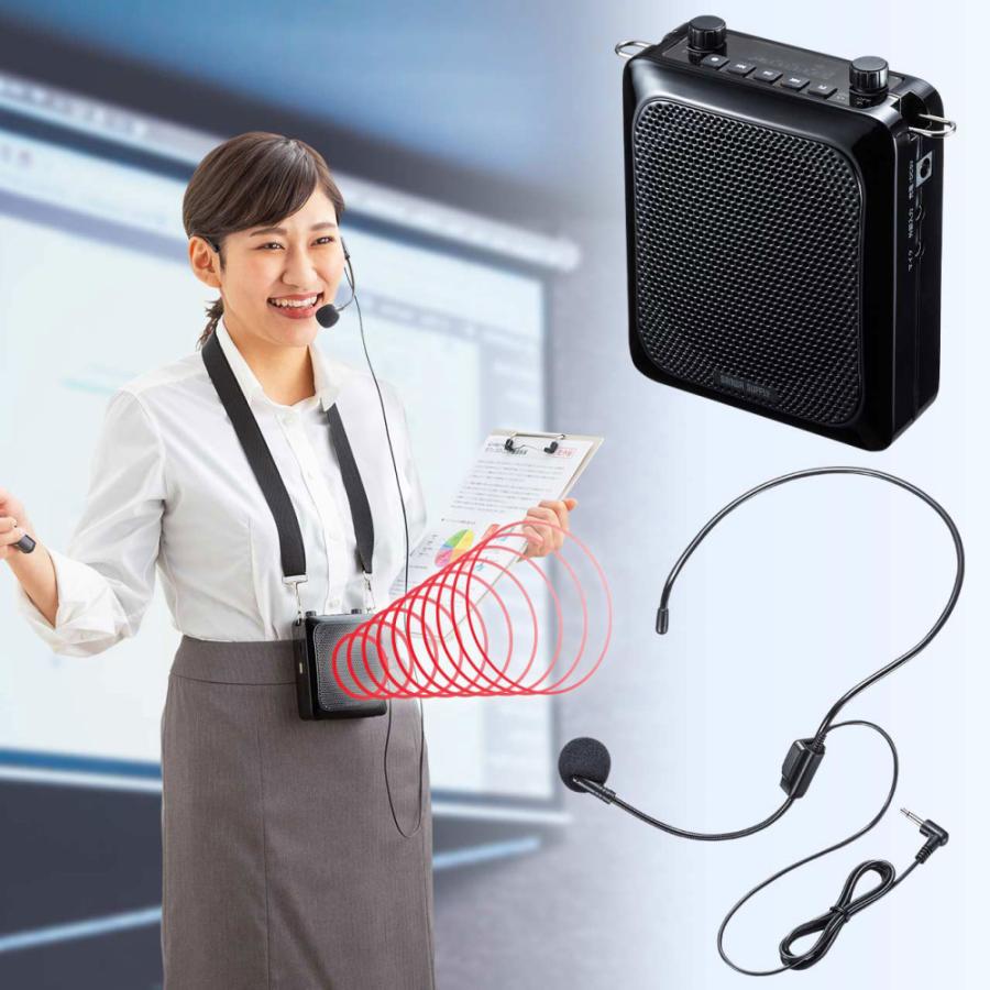 SANWA SUPPLY（サンワサプライ） 拡声器スピーカー ハンズフリー 最大