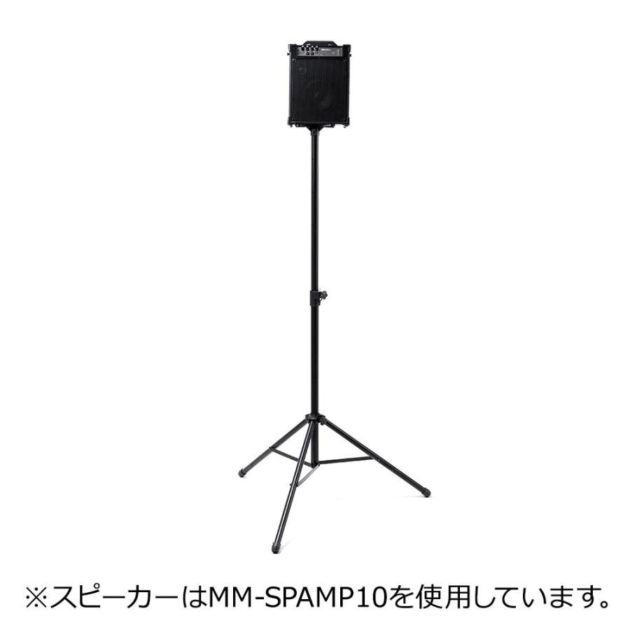 イーサプライ（e-supply） スピーカースタンド 2本セット 三脚 高さ
