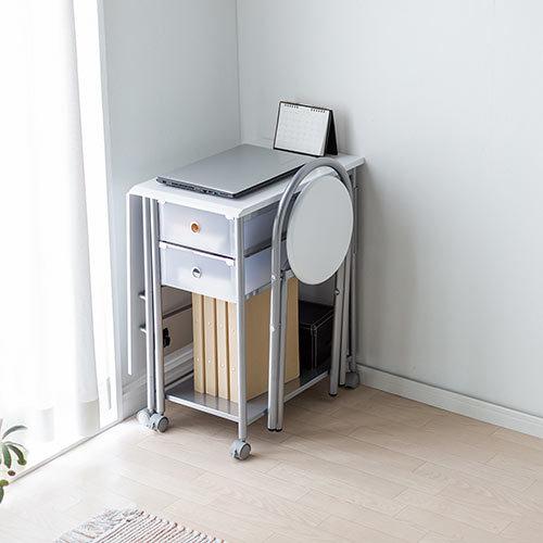 SANWA SUPPLY（サンワサプライ） 折りたたみデスク 折りたたみイス付