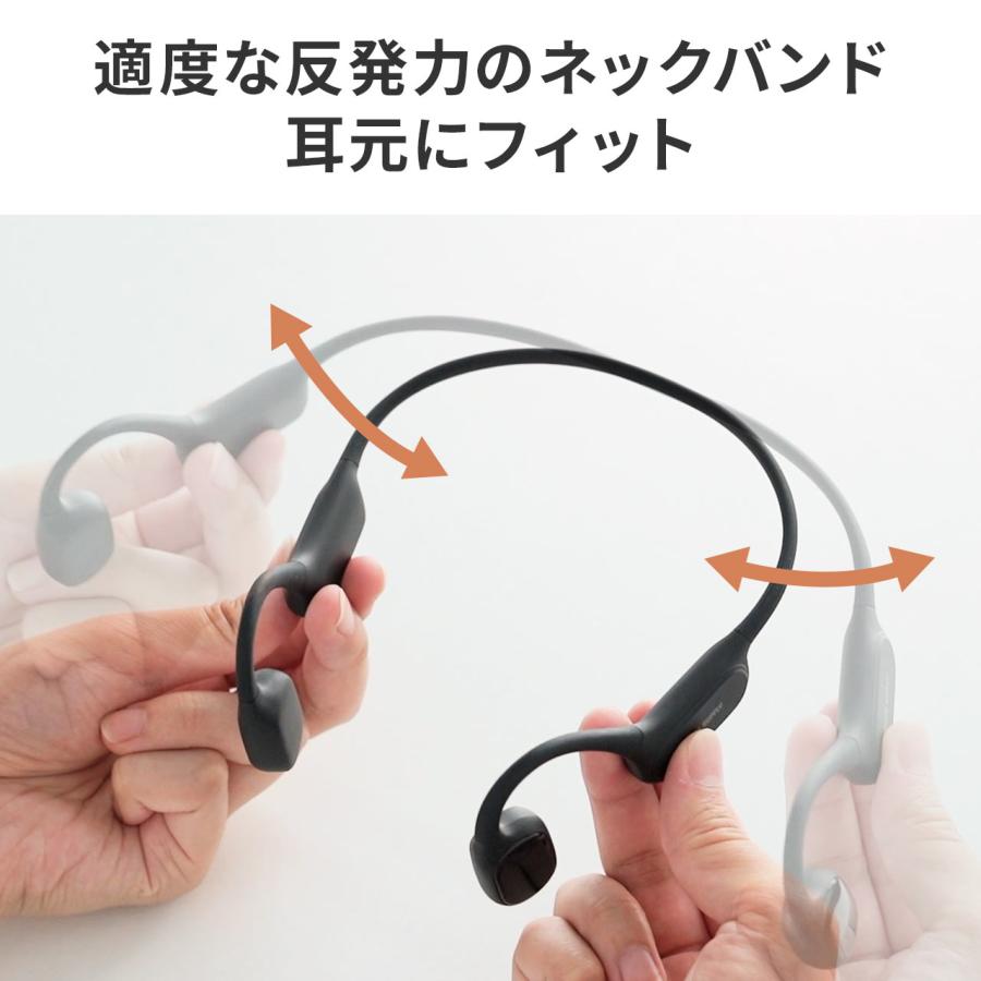 SANWA SUPPLY（サンワサプライ） 集音器 高齢者 骨伝導 耳に入れない