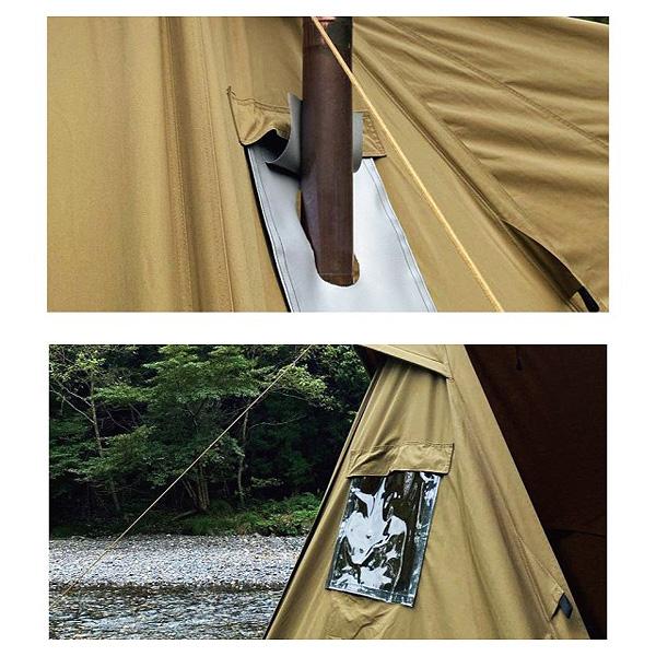 DUCKNOT（ダックノット） テント ハンティングヘキサT/C SW コヨーテ