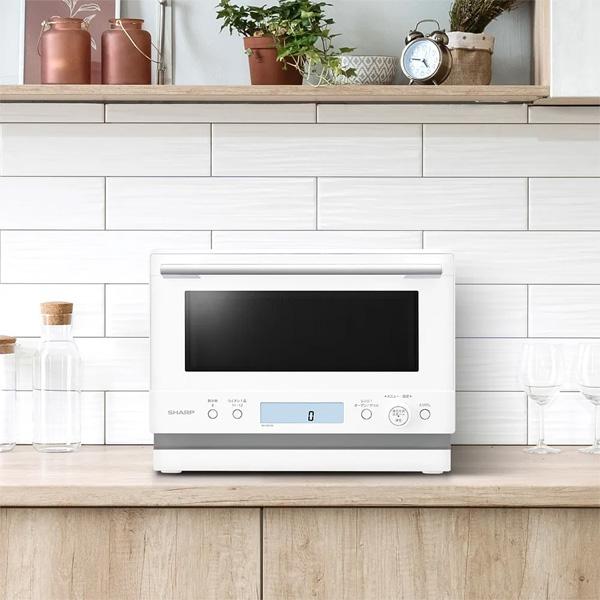 SHARP（シャープ） RE-WF236-W オーブンレンジ 角皿スチームモデル 23L