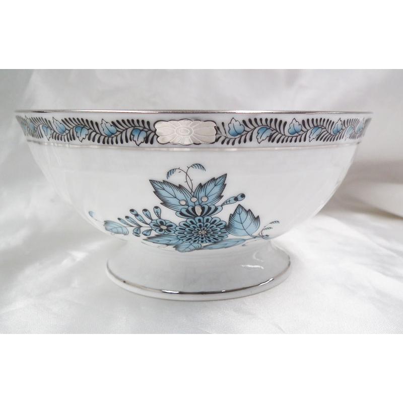 ヘレンド（HEREND） アポニーターコイズプラチナ ボウルφ13cm ATQ3