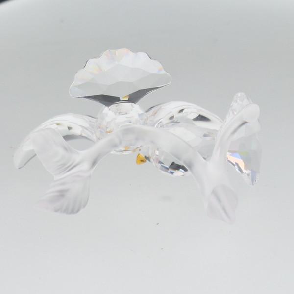スワロフスキー SWAROVSKI TURTLE DOVES キジバト 657378 クリスタル