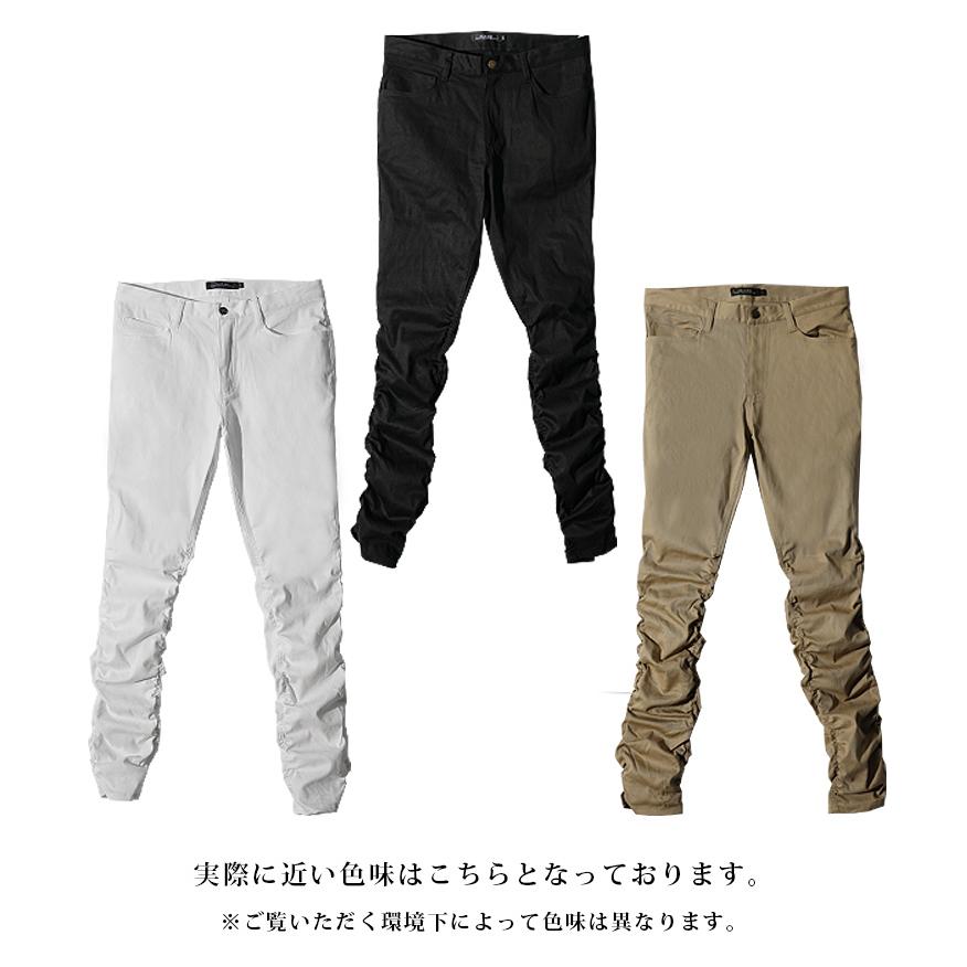 新品 ラッセルノ パンツ ホワイト ナイロン ストレッチ 防風 厚手