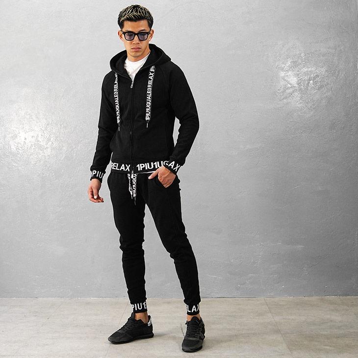 1PIU1UGUALE3 RELAX ウノピュウノウグァーレトレ セットアップ メンズ