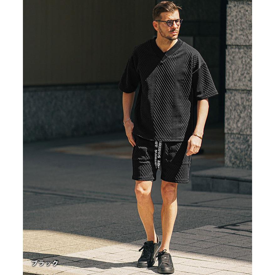 SOMEDIFF（サムディフ） セットアップ メンズ 上下セット ハーフパンツ
