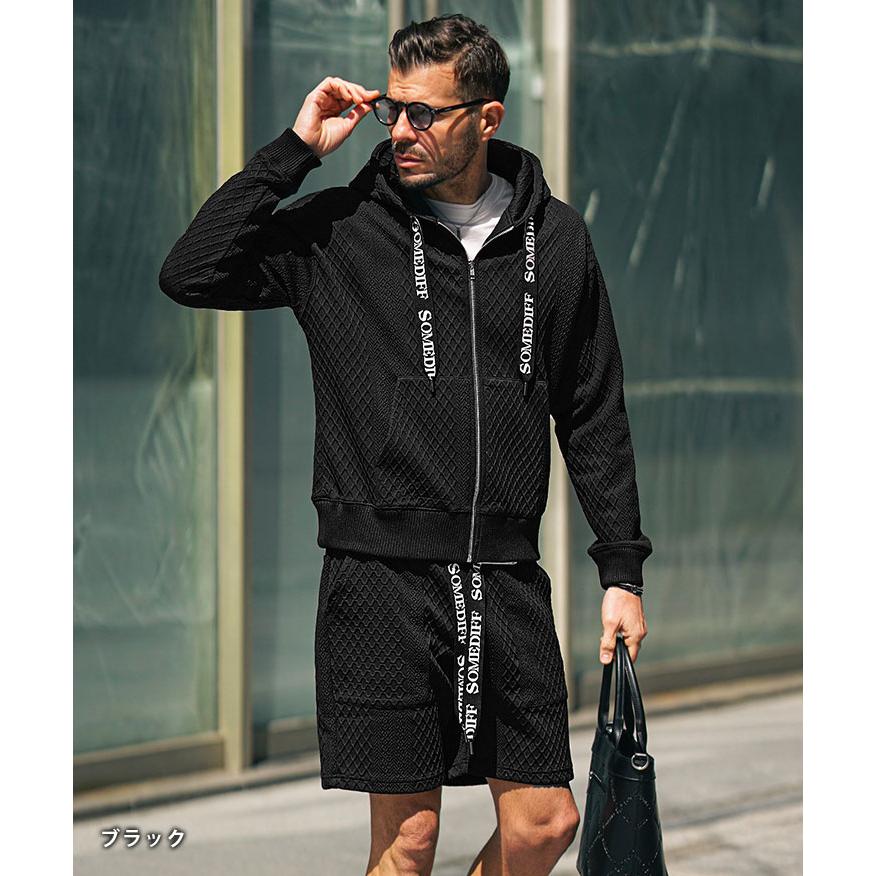 SOMEDIFF（サムディフ） セットアップ メンズ 上下セット パーカー
