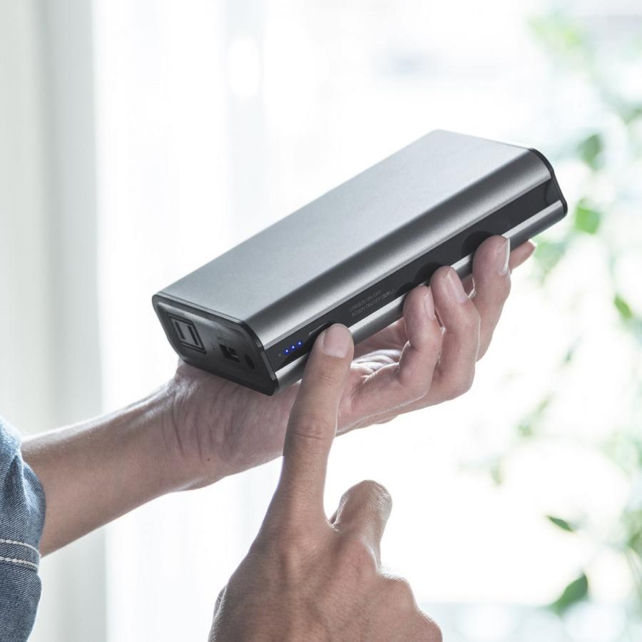 SANWA SUPPLY（サンワサプライ） モバイルバッテリー AC出力対応