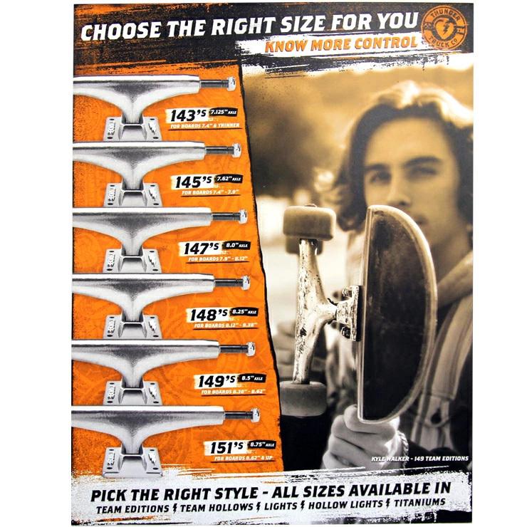 サンダー トラック チタニウム ライト THUNDER TRUCK POLISHED