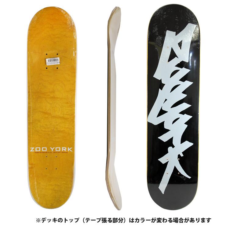 ZOO YORK（ズーヨーク） スケボーデッキ ZOOYORK OG 95 Tag Black DECK