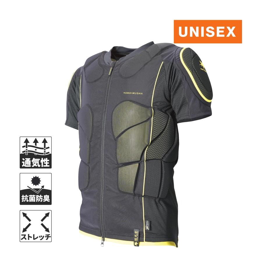 鎧武者 YOROI MUSHA ショートスリーブプロテクター YM-1739 BK