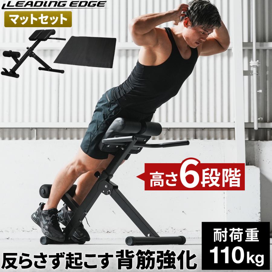 LEADING EDGE（リーディングエッジ） バックエクステンションベンチ