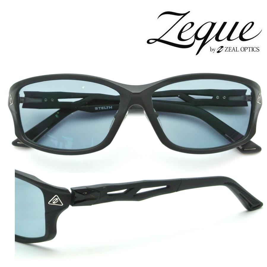 Zeque STELTH F-1921 ステルス マットブラック 偏光レンズ TALEX