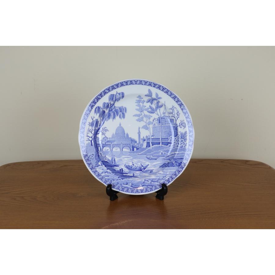 Spode スポード ブルールームコレクション プレート26.5cm 大皿 ローマ