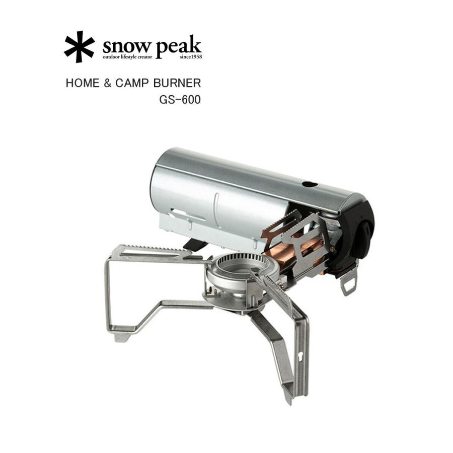スノーピーク 卓上ガスコンロ カセットコンロ HOME&CAMPバーナー Snow