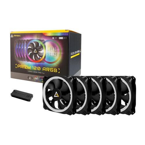 PC冷却ファン ANTEC Prizm 120 ARGB 5+C [120mmケースファン 5 in 1