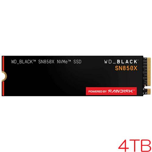 WD Black SSD ウエスタンデジタル WDS400T2X0E [WD_BLACK SN850X NVMe