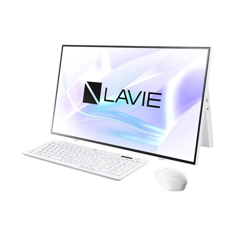 LaVie 液晶一体型デスクトップ NEC LAVIE Home All-in-one PC-HA700RAW