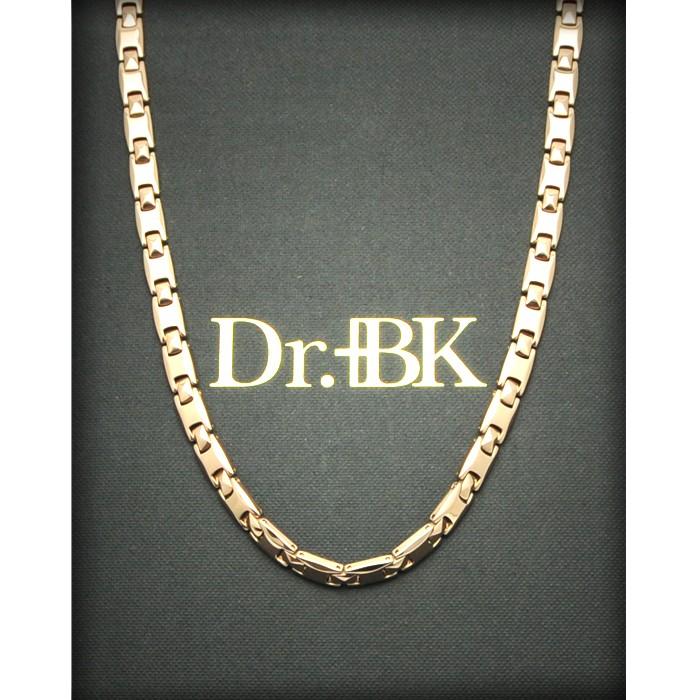 Dr.+BK ゲルマニウムネックレス NS003TP2（ピンクゴールド