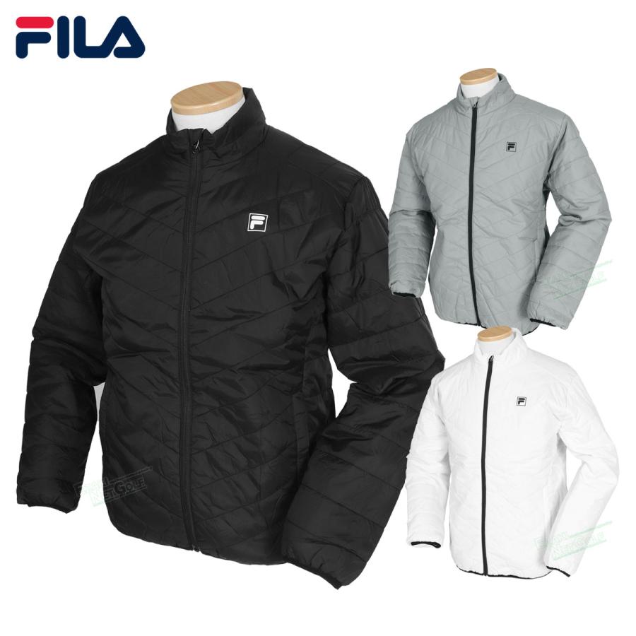 FILA GOLF フィラゴルフ ゴルフウエア メンズ 中綿ブルゾン 保温 防寒