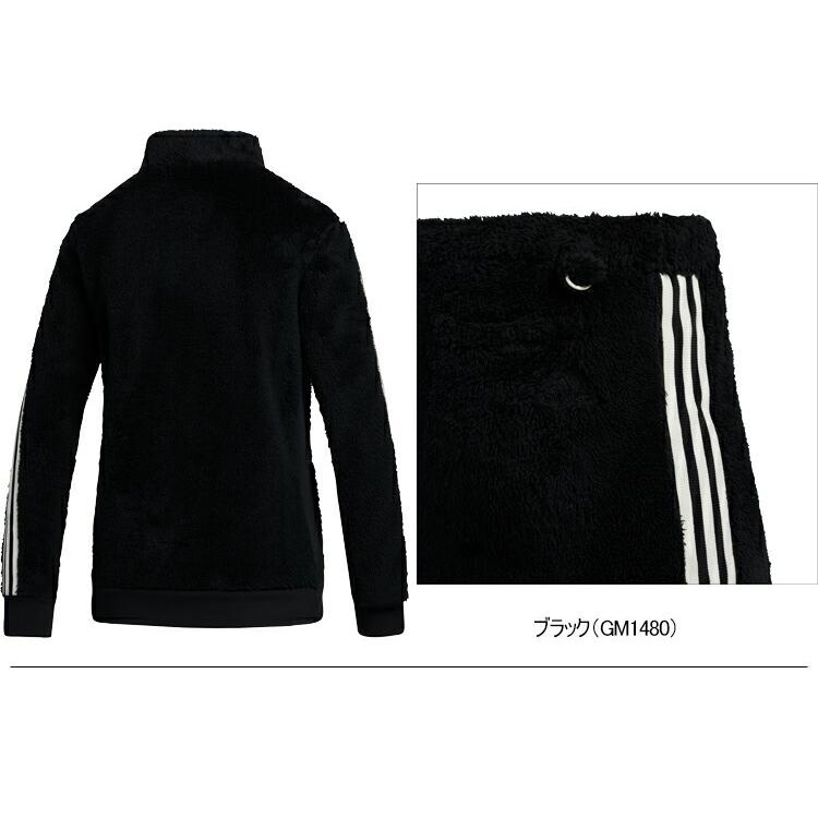 adidas（アディダス） スリーストライプス ボアフリース 3P