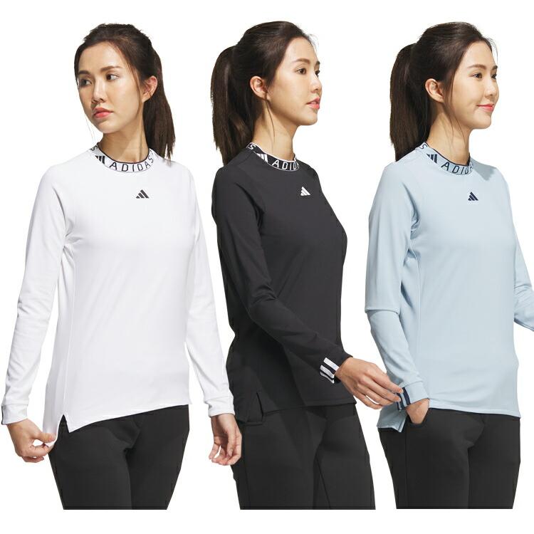 adidas（アディダス） ゴルフ COLD. RDY ジャカード モックネック L/S