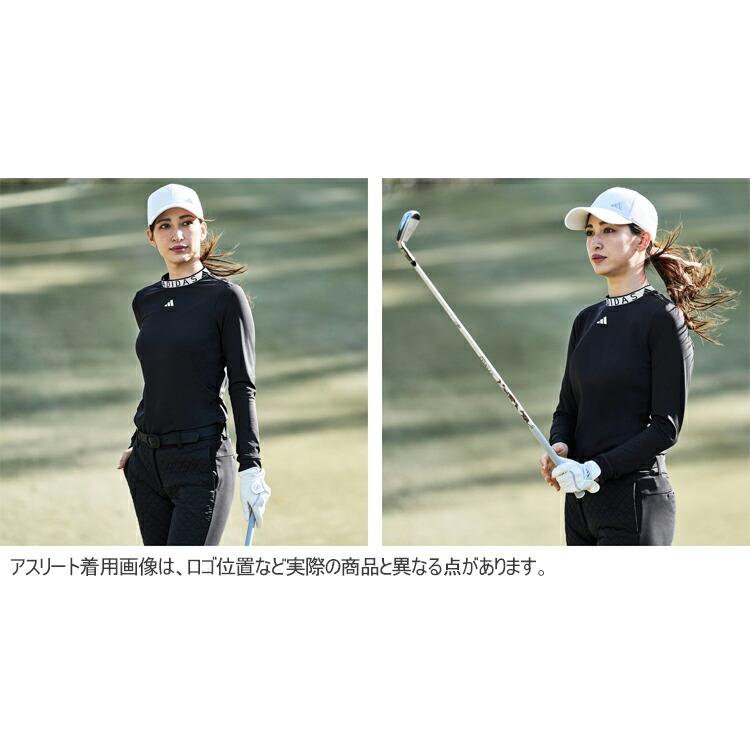 adidas（アディダス） ゴルフ COLD. RDY ジャカード モックネック L/S