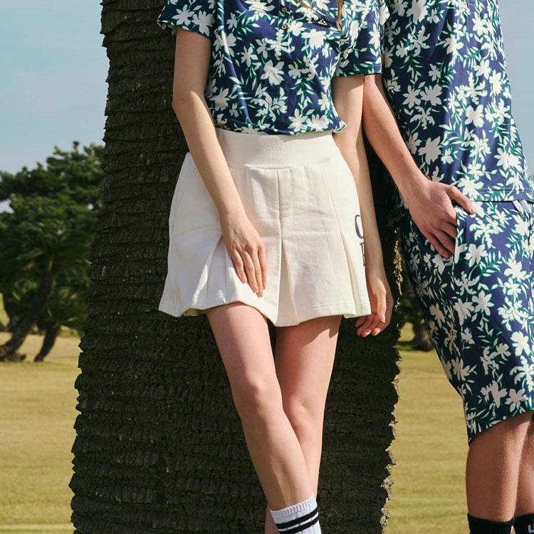 CPG GOLF CPG GOLF BIG PLEATS SKIRTS ビッグロゴ プリーツスカート