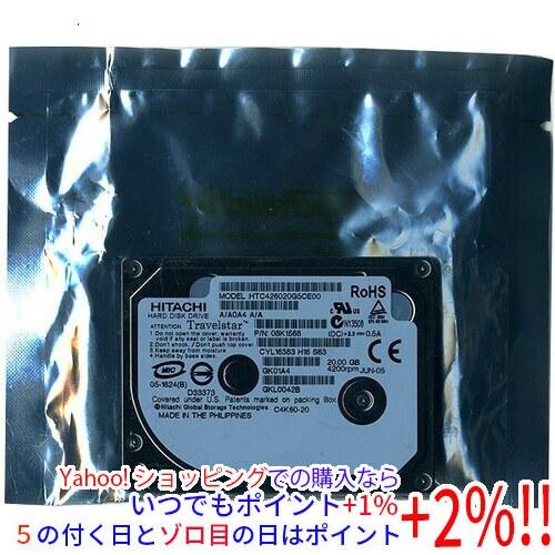 HGST HITACHI ノート用HDD 1.8inch HTC426020G5CE00 20GB : エクセラー