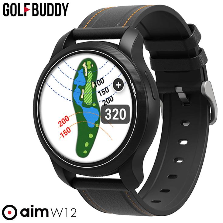 GOLFBUDDY ゴルフバディ正規品 aim W12 腕時計型GPS watch ゴルフナビ