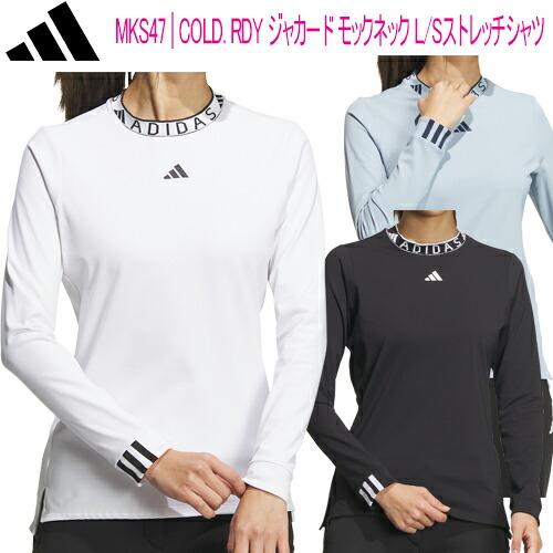 adidas（アディダス） ゴルフ COLD. RDY ジャカード モックネック L/S