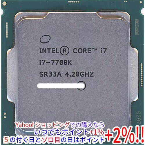 インテル（intel） 【中古】Core i7 7700K 4.2GHz LGA1151 91W SR33A