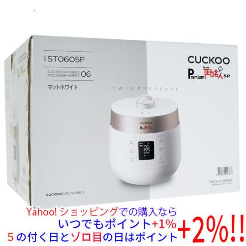 CUCKOO 発芽酵素玄米炊飯器 6合 Premium New圧力名人SP CRP-ST0605F