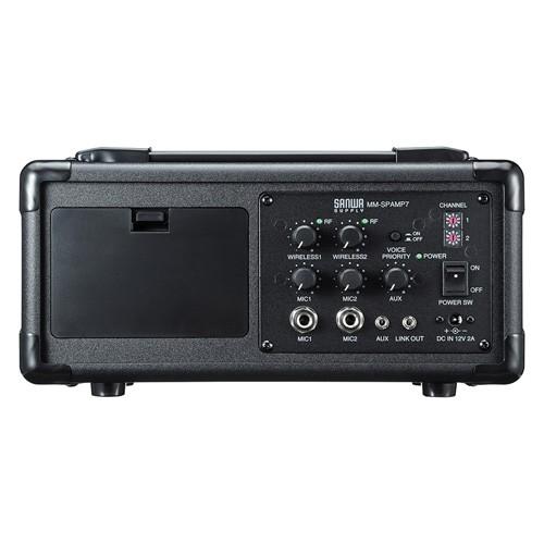 SANWA SUPPLY（サンワサプライ） MM-SPAMP7 ワイヤレスマイク付き拡声